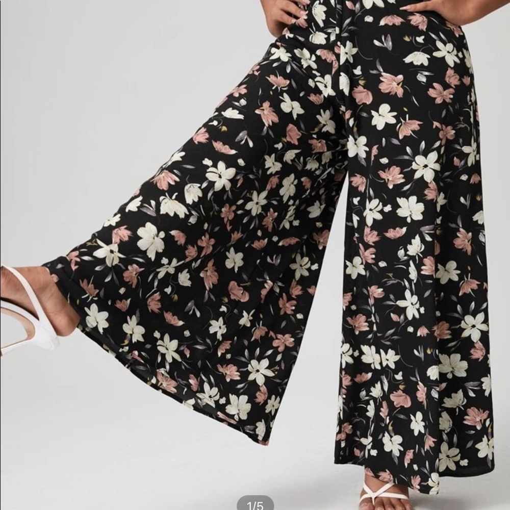 Wide leg Floral Print